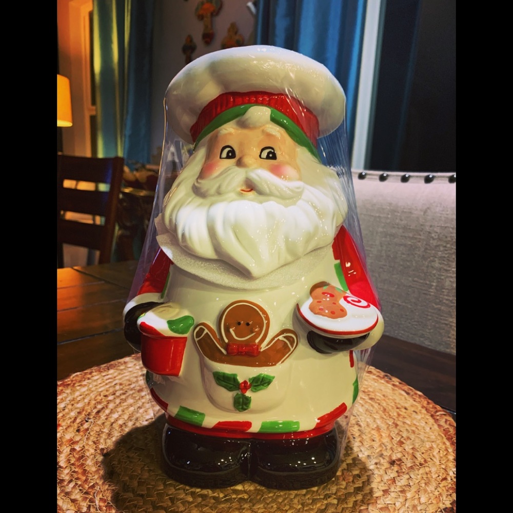 Santa Clause Baker Cookie Jar
